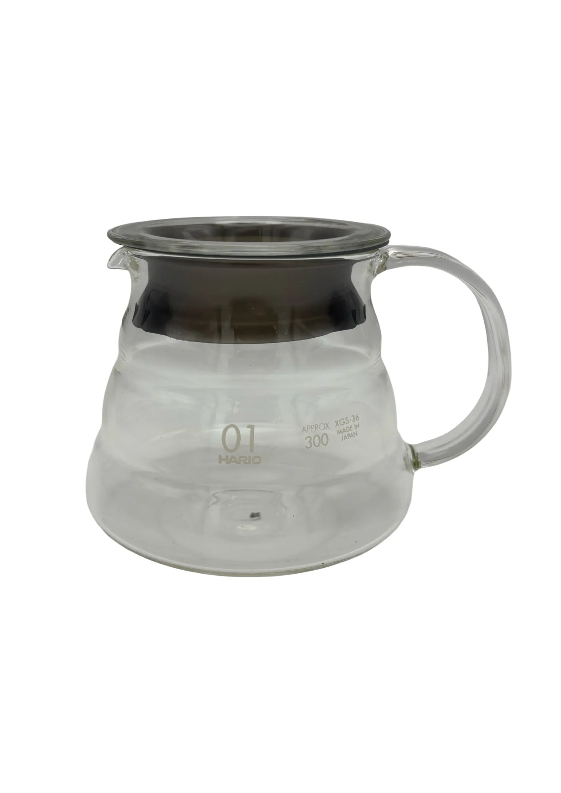 Hario V60 Glass Range Coffee Server (Clear) Size 01 360ml